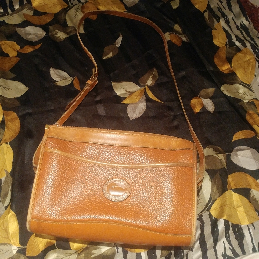 🌹Dooney Bourke vintage brown leather bag
